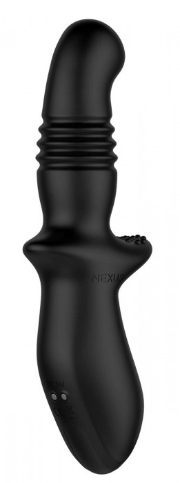 Черный вибромассажер простаты Nexus Thrust с возвратно-поступательными движениями - Nexus Range - в Новочеркасске купить с доставкой