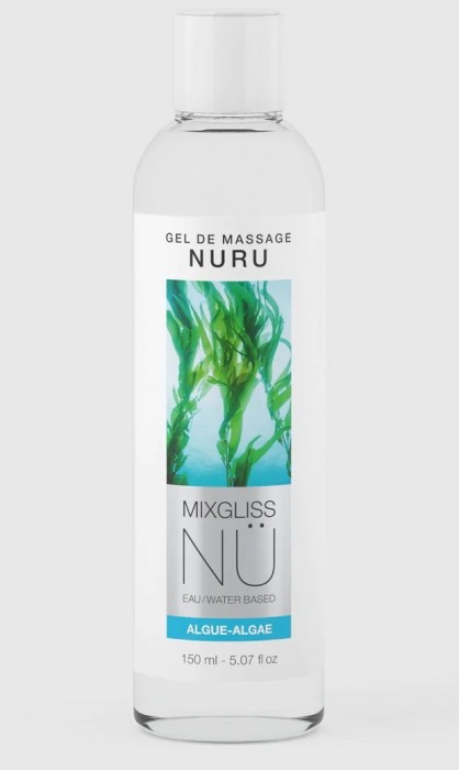 Массажный гель на водной основе Mixgliss NU Algae - 150 мл. - Mixgliss - купить с доставкой в Новочеркасске