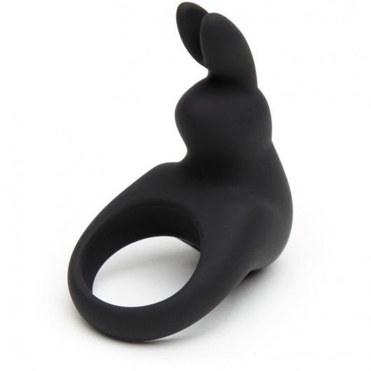 Черное эрекционное виброкольцо Happy Rabbit Rechargeable Rabbit Cock Ring - Happy Rabbit - в Новочеркасске купить с доставкой