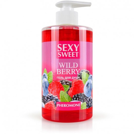 Гель для душа Sexy Sweet Wild Berry с ароматом лесных ягод и феромонами - 430 мл. -  - Магазин феромонов в Новочеркасске