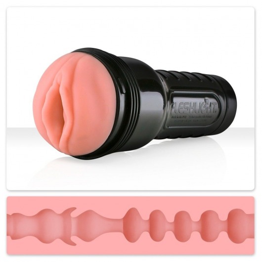 Мастурбатор-вагина Fleshlight - Pink Lady Mini-Lotus - Fleshlight - в Новочеркасске купить с доставкой