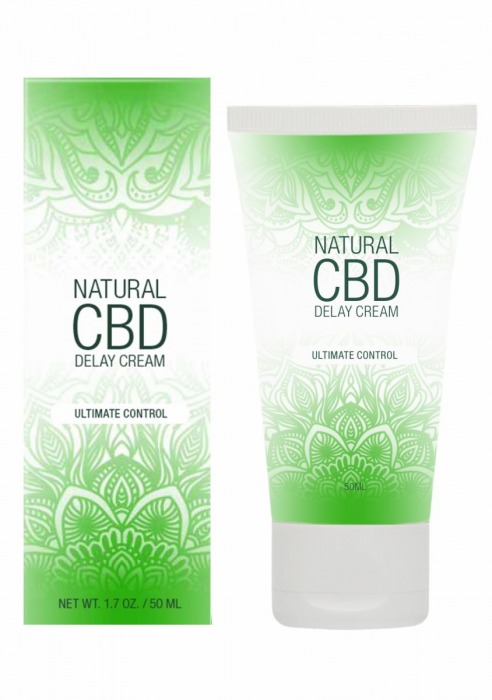 Крем-пролонгатор Natural CBD Delay Cream - 50 мл. - Shots Media BV - купить с доставкой в Новочеркасске