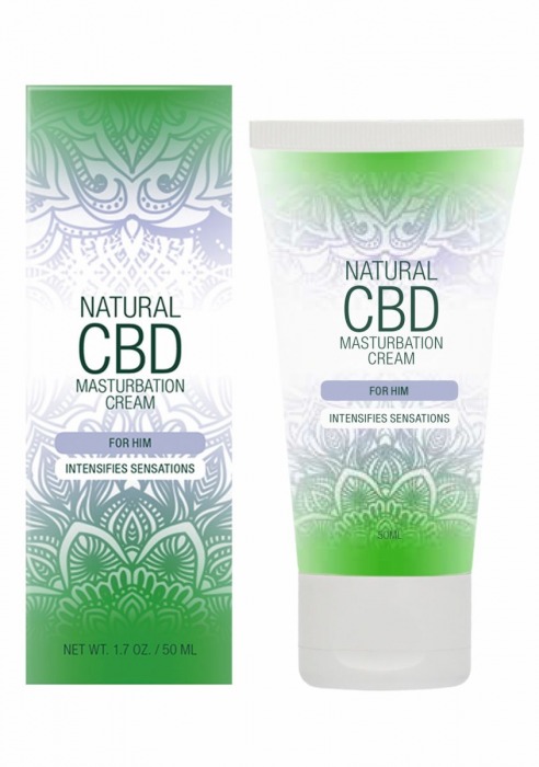 Крем для мастурбации для мужчин Natural CBD Masturbation Cream For Him - 50 мл. - Shots Media BV - купить с доставкой в Новочеркасске