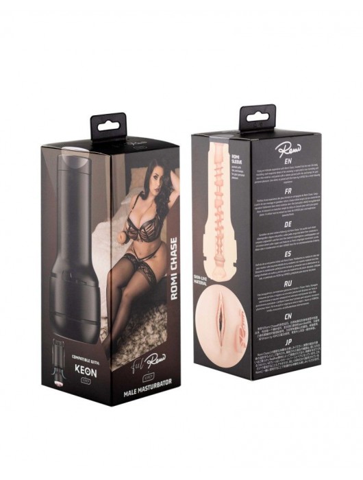 Телесный мастурбатор-вагина Feel Romi Chase - Kiiroo - в Новочеркасске купить с доставкой