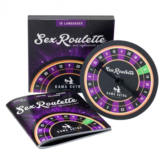 Настольная игра-рулетка Sex Roulette Kamasutra - Tease&Please - купить с доставкой в Новочеркасске