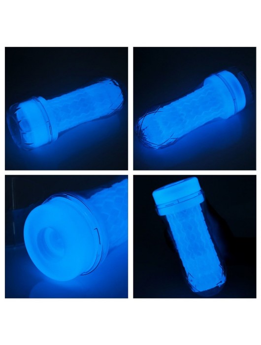 Светящийся в темноте мастурбатор Lumino Play Masturbator Pocketed - Lovetoy - в Новочеркасске купить с доставкой