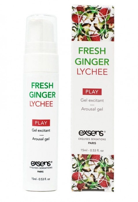 Возбуждающий гель Fresh Ginger Lychee Arousal Gel - 15 мл. - Exsens - купить с доставкой в Новочеркасске
