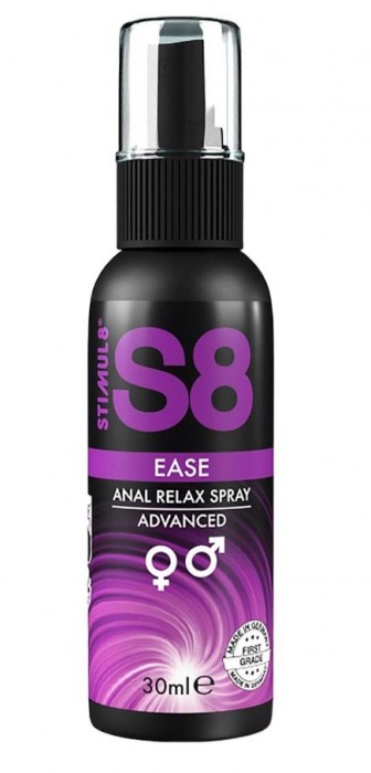 Расслабляющий анальный спрей S8 Ease Anal Relax Spray - 30 мл. - Stimul8 - купить с доставкой в Новочеркасске