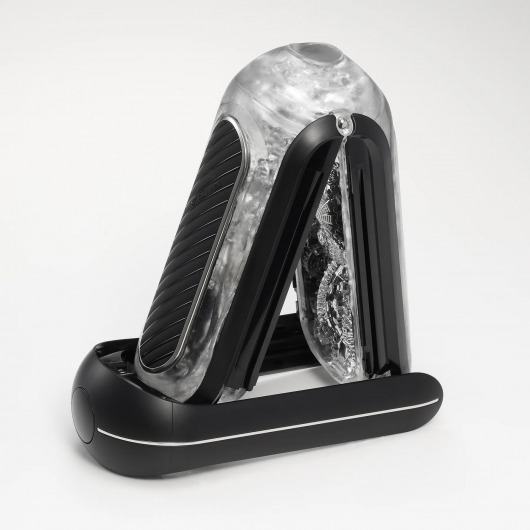 Черный мастурбатор Tenga Flip Zero Gravity с вибрацией - Tenga - в Новочеркасске купить с доставкой