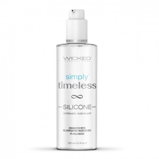 Лубрикант на силиконовой основе Wicked Simply Timeless Silicone - 120 мл. - Wicked - купить с доставкой в Новочеркасске