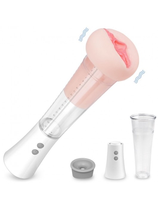 Автоматическая вакуумная помпа с реалистичной мягкой вставкой Max Kit - S-HANDE - в Новочеркасске купить с доставкой