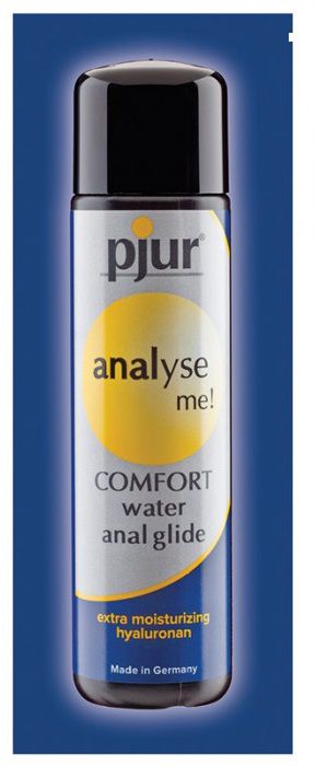 Анальный лубрикант pjur ANALYSE ME Comfort Water Anal Glide - 2 мл. - Pjur - купить с доставкой в Новочеркасске