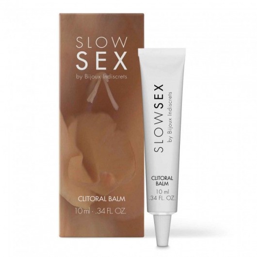 Бальзам для клитора Slow Sex Clitoral Balm - 10 мл. - Bijoux Indiscrets - купить с доставкой в Новочеркасске