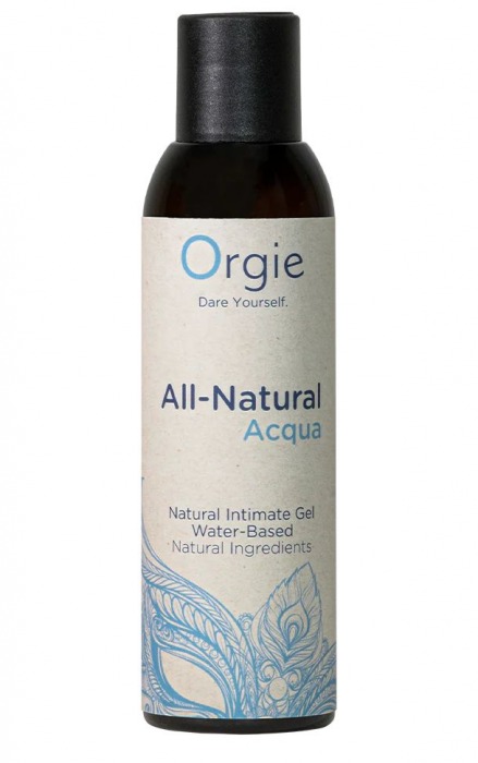 Интимный гель на водной основе Orgie All-Natural Acqua - 150 мл. - ORGIE - купить с доставкой в Новочеркасске