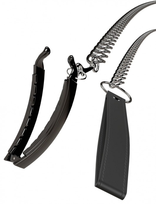 Зажим для половых губ с поводком Pussy Clamp With A Leash - Orion - купить с доставкой в Новочеркасске