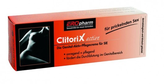 Возбуждающий крем для женщин ClitoriX active - 40 мл. - Joy Division - купить с доставкой в Новочеркасске