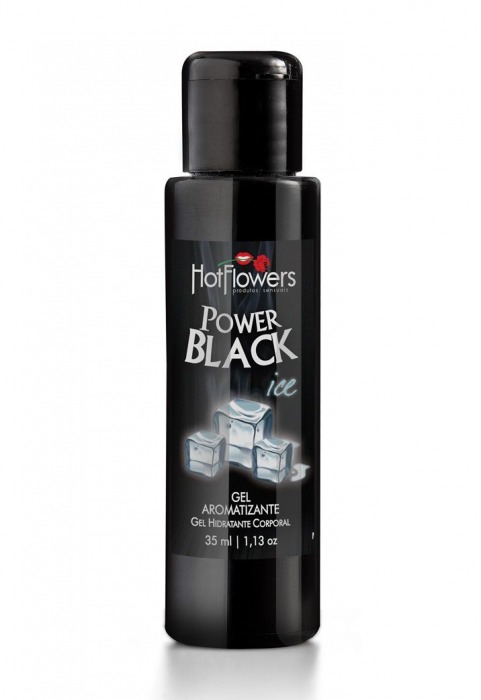 Стимулирующий гель для массажа Power Black - 35 мл. - HotFlowers - купить с доставкой в Новочеркасске