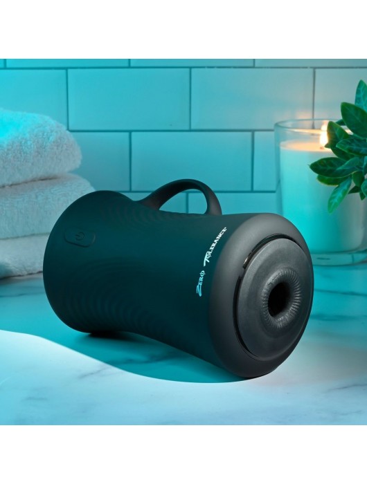 Черный вибромастурбатор с гироскопом Gyro Stroke - Zero Tolerance - в Новочеркасске купить с доставкой