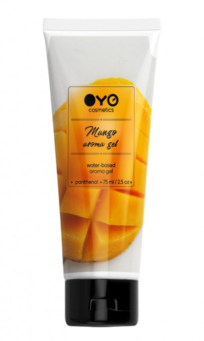 Лубрикант на водной основе OYO Aroma Gel Mango с ароматом манго - 75 мл. - OYO - купить с доставкой в Новочеркасске