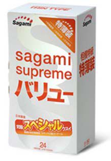 Ультратонкие презервативы Sagami Xtreme SUPERTHIN - 24 шт. - Sagami - купить с доставкой в Новочеркасске