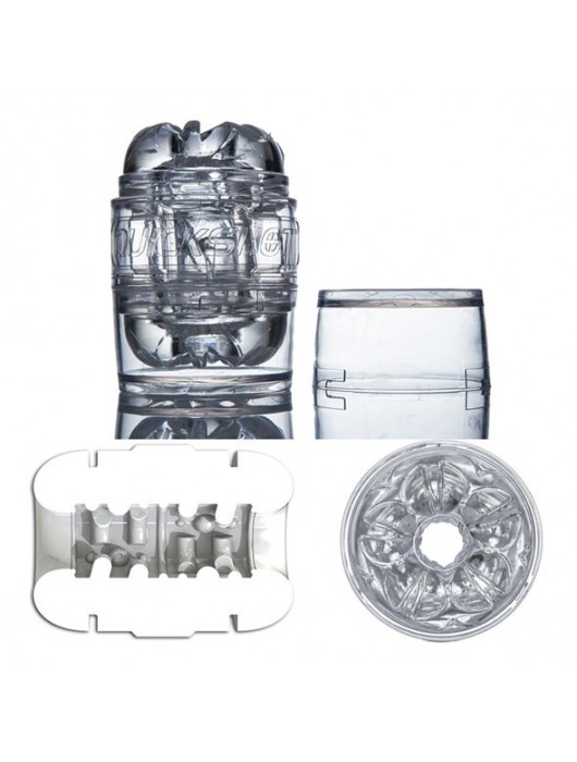 Мастурбатор Fleshlight - Quickshot Masturbator Clear - Fleshlight - в Новочеркасске купить с доставкой