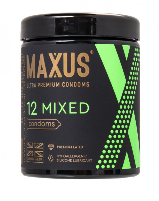 Презервативы MAXUS Mixed - 12 шт. - Maxus - купить с доставкой в Новочеркасске