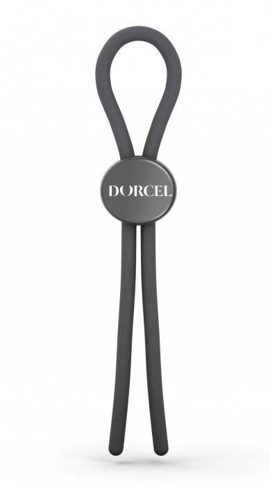 Серое эрекционное лассо на пенис Mr Dorcel - Dorcel - в Новочеркасске купить с доставкой