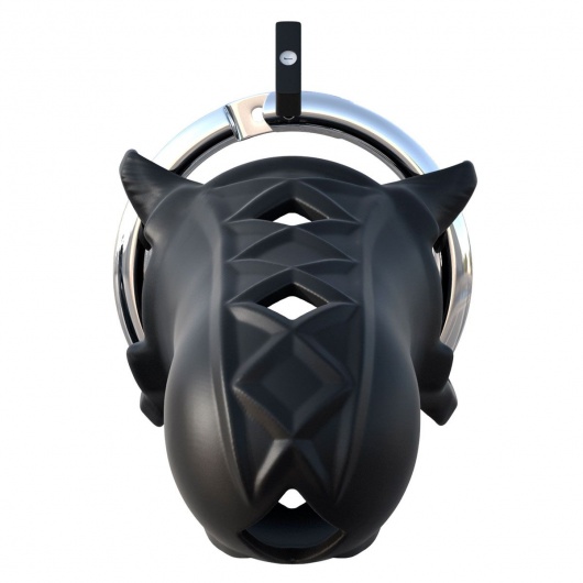 Черный замок верности Extreme Silicone Cock Blocker - Pipedream - купить с доставкой в Новочеркасске