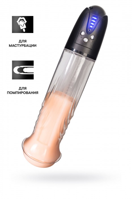 Автоматическая помпа для пениса Thorin - Sexus - в Новочеркасске купить с доставкой