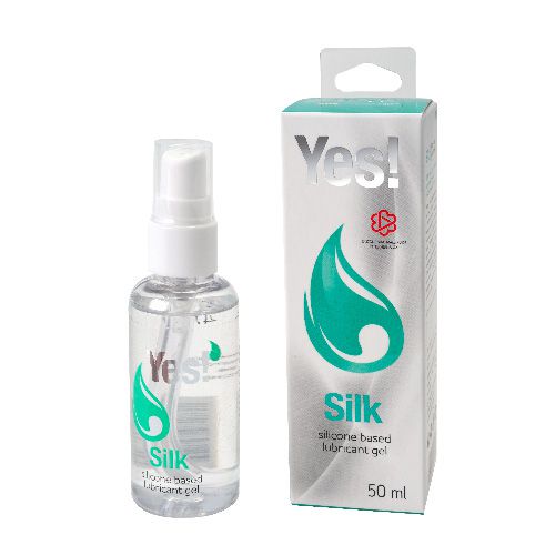 Силиконовая гипоаллергенная вагинальная смазка Yes Silk - 50 мл. - Sitabella - купить с доставкой в Новочеркасске