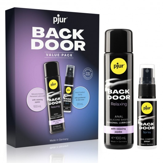 Набор для анального секса pjur Back Door Value Pack - Pjur - купить с доставкой в Новочеркасске