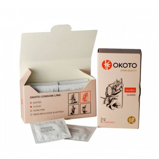 Презервативы OKOTO Classic - 12 шт. - Sitabella - купить с доставкой в Новочеркасске