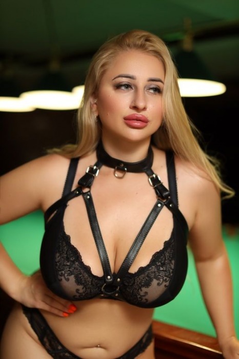 Черная кожаная сбруя с ошейником plus size из нежной кожи - БДСМ Арсенал - купить с доставкой в Новочеркасске