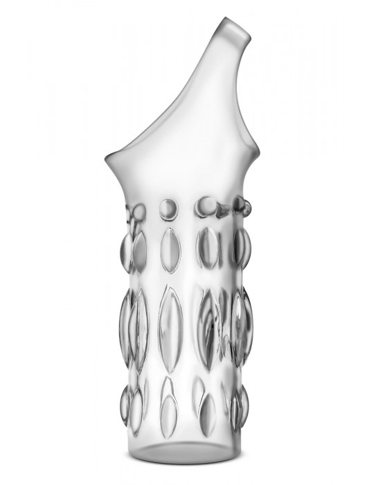 Прозрачная насадка на пенис Stretchy Studded Penis Sleeve Ring - Blush Novelties - в Новочеркасске купить с доставкой