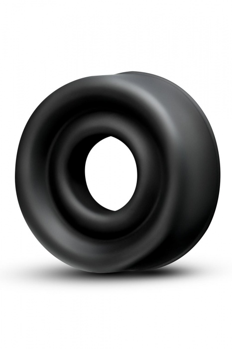 Черный уплотнитель на вакуумную помпу Silicone Pump Sleeve Medium - Blush Novelties - в Новочеркасске купить с доставкой