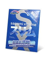 Презерватив Sagami Xtreme FEEL FIT 3D - 1 шт. - Sagami - купить с доставкой в Новочеркасске