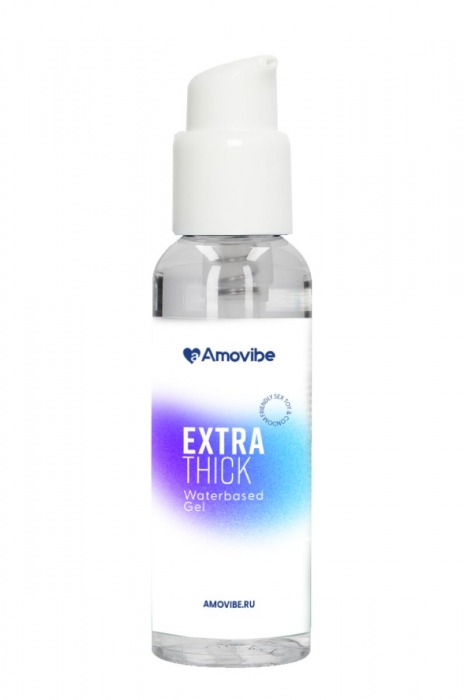 Гель на водной основе Extra Thick - 100 мл. - Amovibe - купить с доставкой в Новочеркасске