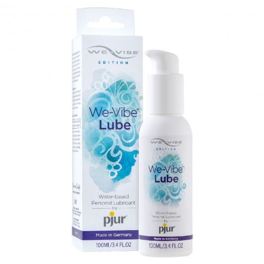 Лубрикант на водной основе We-Vibe Lube - 100 мл. - Pjur - купить с доставкой в Новочеркасске