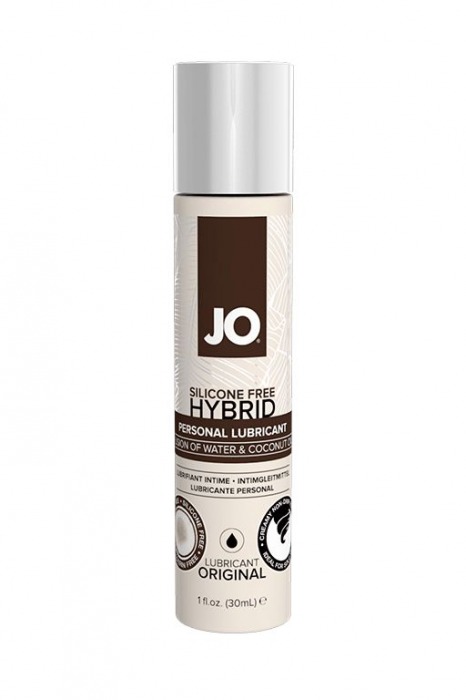 Водно-масляный лубрикант JO Silicon free Hybrid Lubricant ORIGINAL- 30 мл. - System JO - купить с доставкой в Новочеркасске