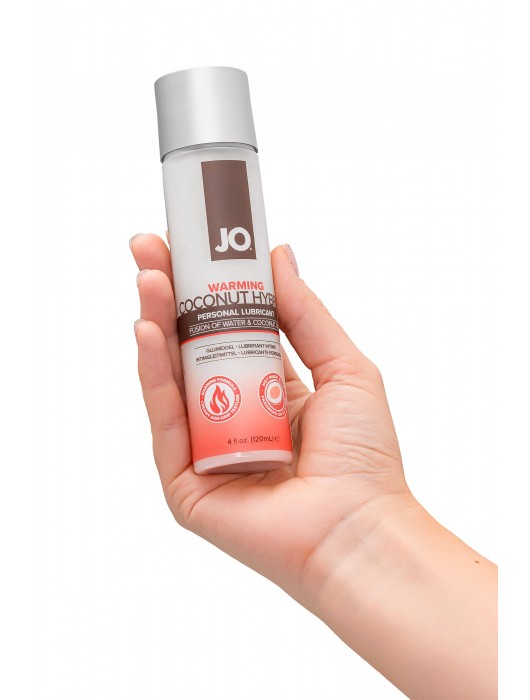 Водно-масляный лубрикант с разогревающим эффектом Hybrid Lubricant WARMING - 120 мл. - System JO - купить с доставкой в Новочеркасске