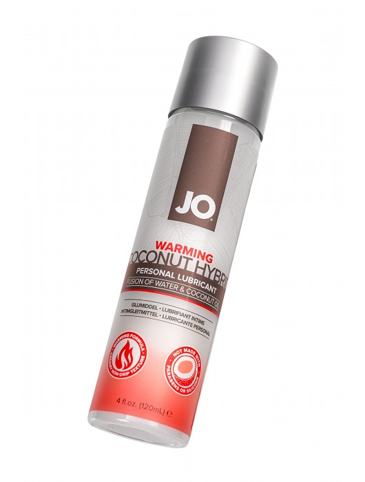 Водно-масляный лубрикант с разогревающим эффектом Hybrid Lubricant WARMING - 120 мл. - System JO - купить с доставкой в Новочеркасске
