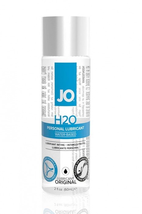 Нейтральный лубрикант на водной основе JO Personal Lubricant H2O - 60 мл. - System JO - купить с доставкой в Новочеркасске