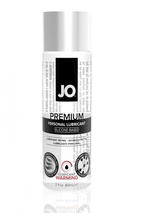 Возбуждающий лубрикант на силиконовой основе JO Personal Premium Lubricant  Warming - 60 мл. - System JO - купить с доставкой в Новочеркасске