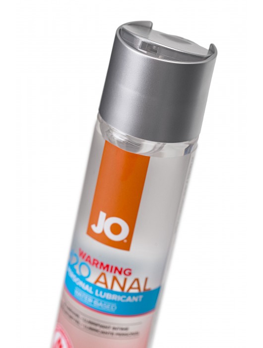 Анальный согревающий лубрикант на водной основе JO Anal H2O Warming - 120 мл. - System JO - купить с доставкой в Новочеркасске