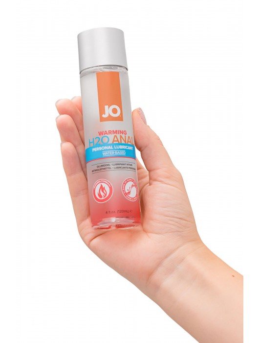 Анальный согревающий лубрикант на водной основе JO Anal H2O Warming - 120 мл. - System JO - купить с доставкой в Новочеркасске