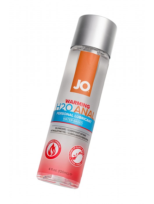 Анальный согревающий лубрикант на водной основе JO Anal H2O Warming - 120 мл. - System JO - купить с доставкой в Новочеркасске