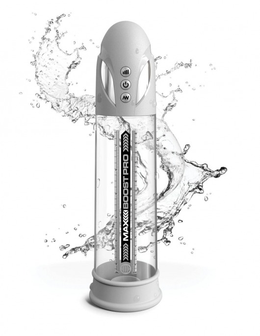 Белая вакуумная автоматическая помпа Max Boost Pro Flow - Pipedream - в Новочеркасске купить с доставкой