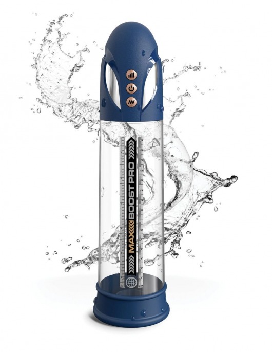 Синяя вакуумная автоматическая помпа Max Boost Pro Flow - Pipedream - в Новочеркасске купить с доставкой