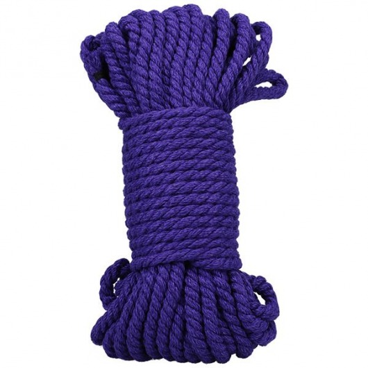 Фиолетовая верёвка для связывания и фиксации Bind Tie - 15,24 м. - Doc Johnson - купить с доставкой в Новочеркасске