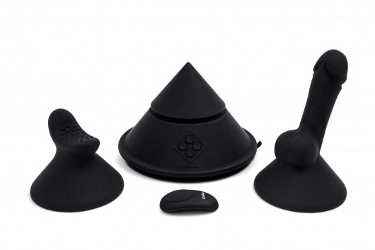 Конусный вибромассажер Cowgirl Cone с 2 насадками - CowGirl - купить с доставкой в Новочеркасске